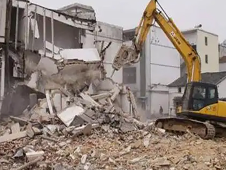 蓬江旧房改造拆除